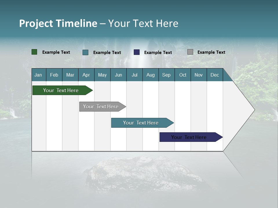 Water Island River PowerPoint Template