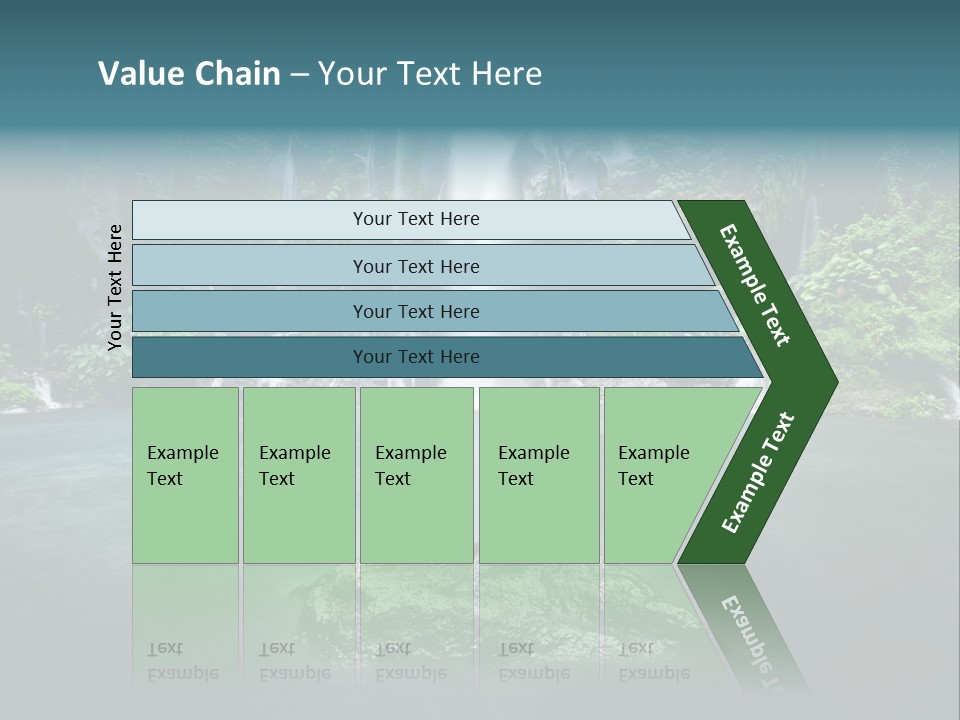 Water Island River PowerPoint Template