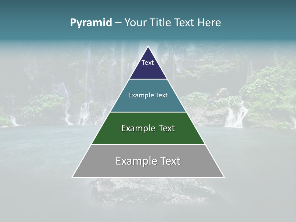 Water Island River PowerPoint Template