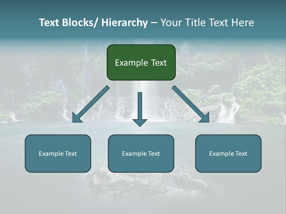 Water Island River PowerPoint Template