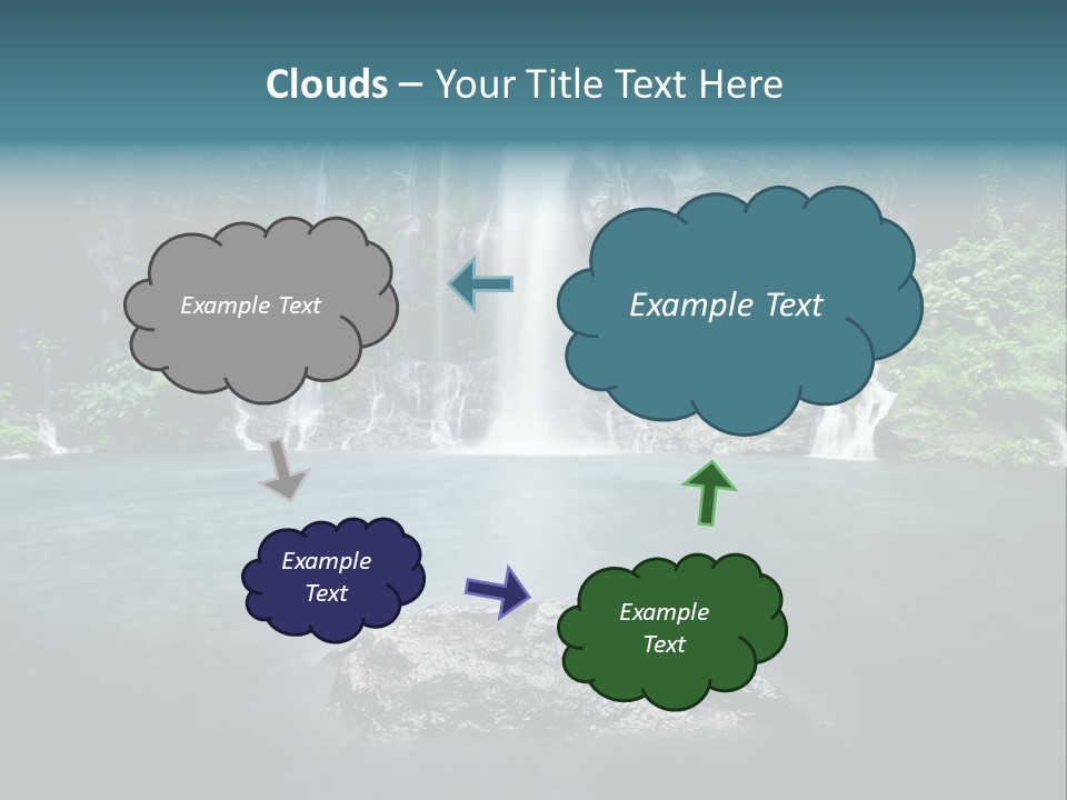 Water Island River PowerPoint Template