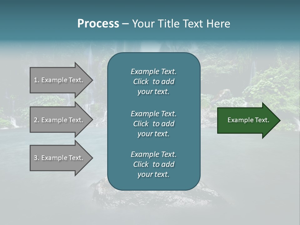 Water Island River PowerPoint Template