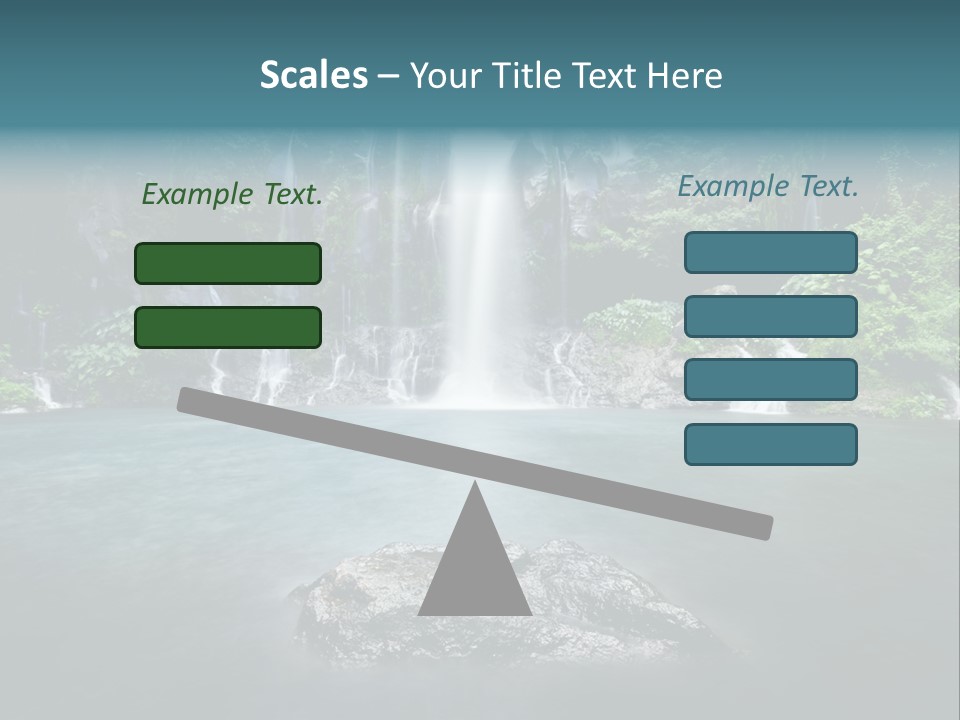 Water Island River PowerPoint Template