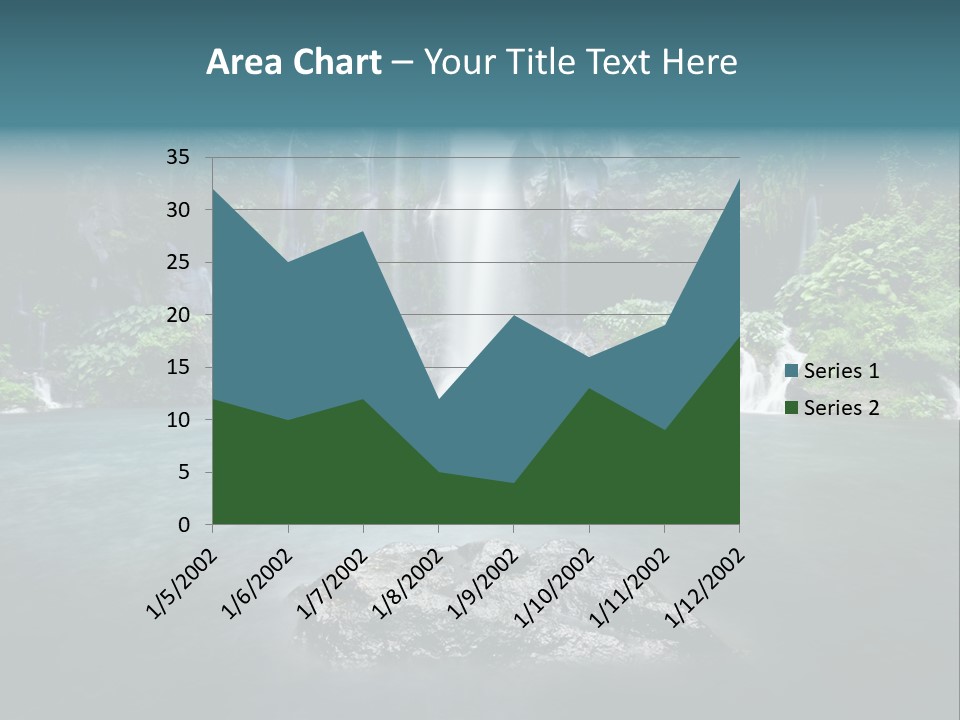 Water Island River PowerPoint Template