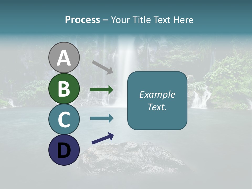 Water Island River PowerPoint Template