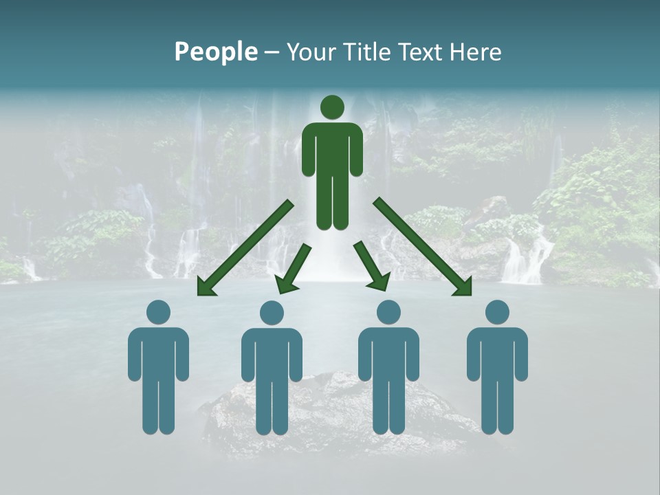 Water Island River PowerPoint Template