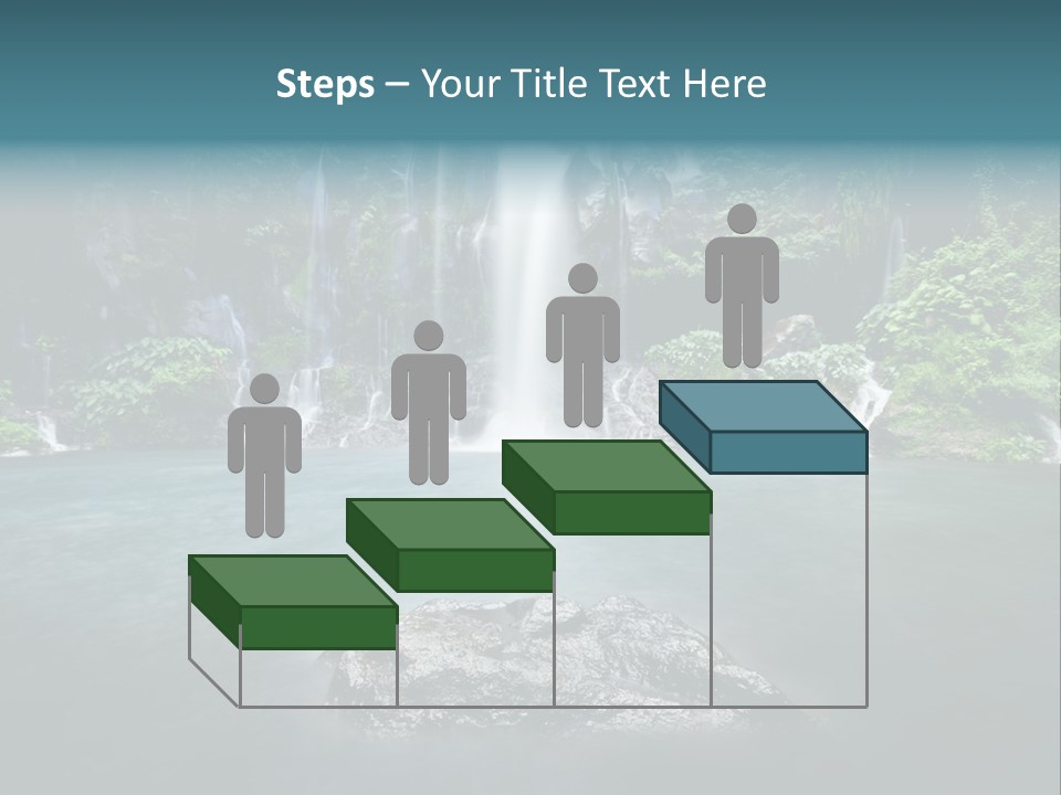 Water Island River PowerPoint Template