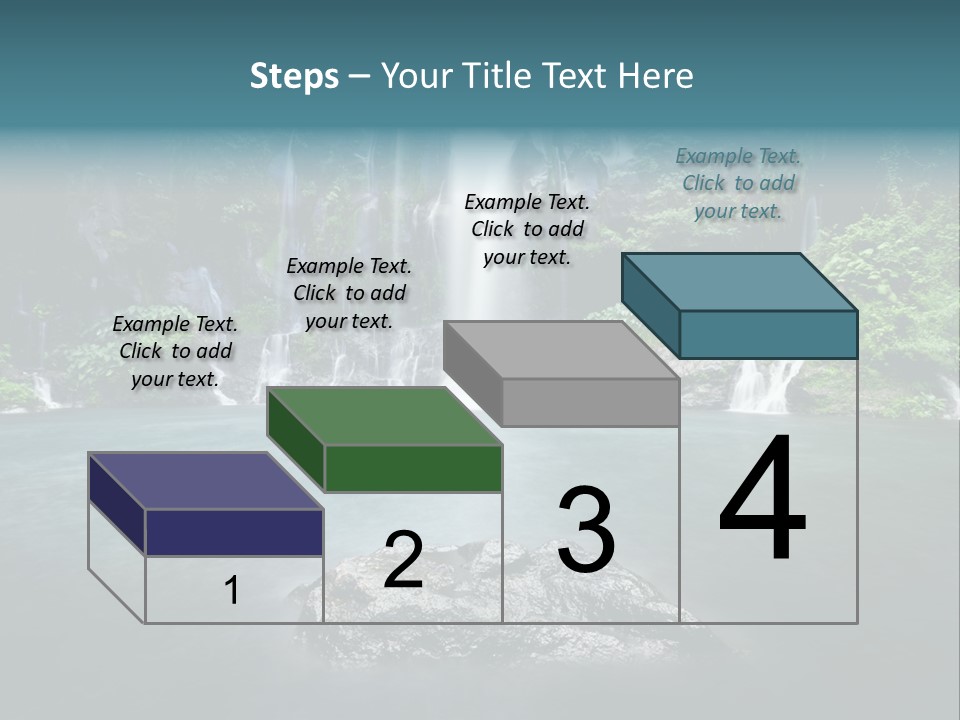 Water Island River PowerPoint Template