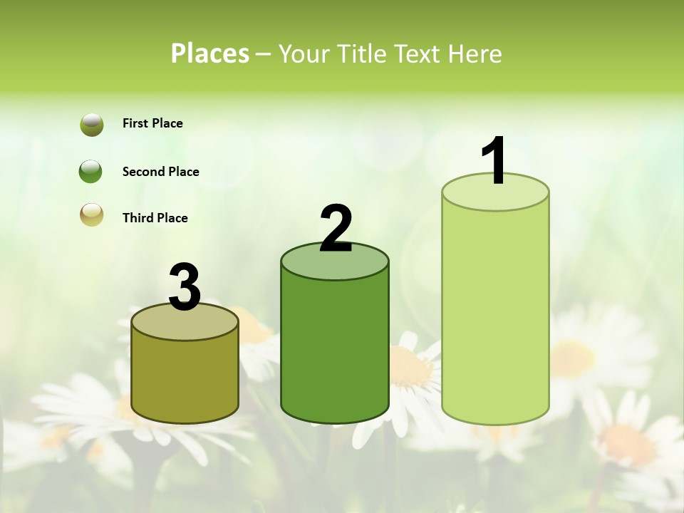 Lawn Foliage Bokeh PowerPoint Template