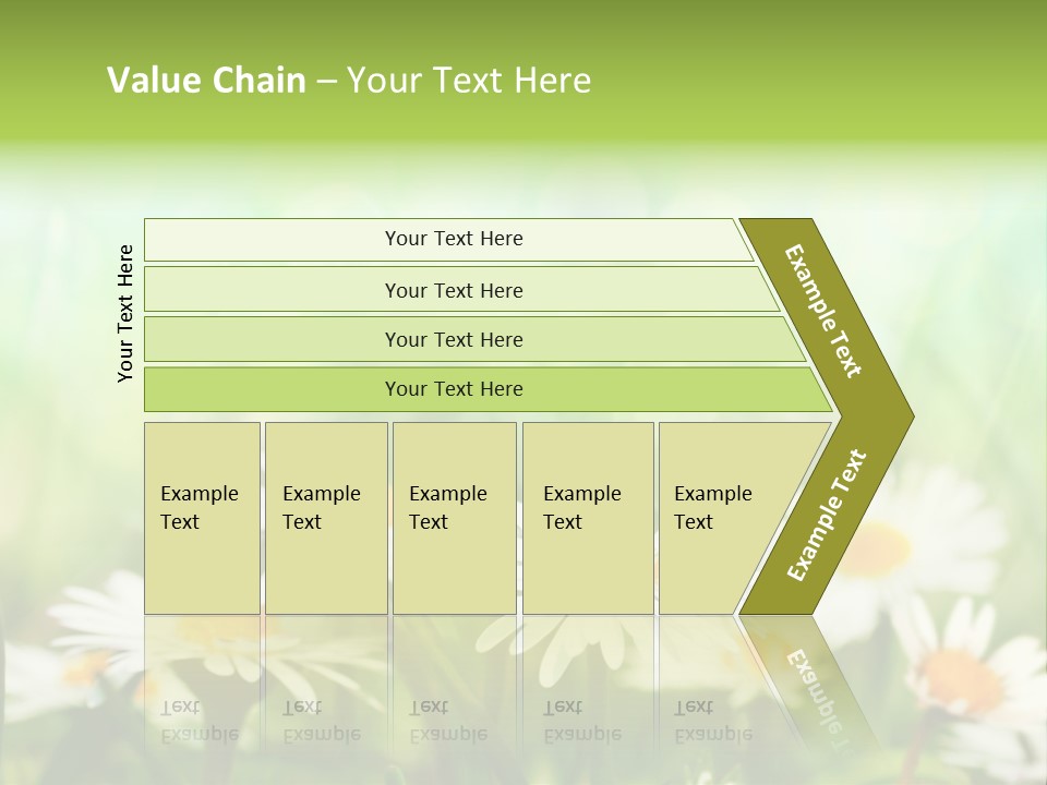 Lawn Foliage Bokeh PowerPoint Template