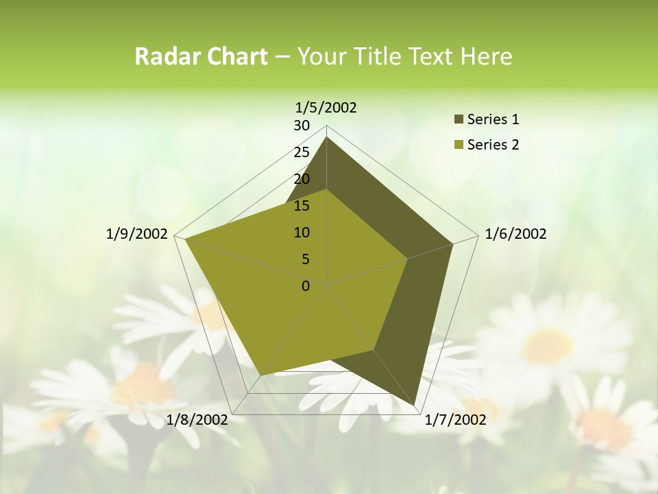 Lawn Foliage Bokeh PowerPoint Template