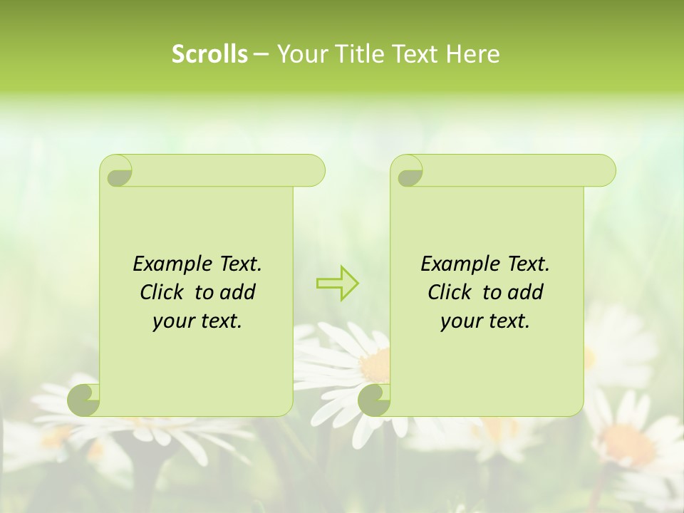 Lawn Foliage Bokeh PowerPoint Template