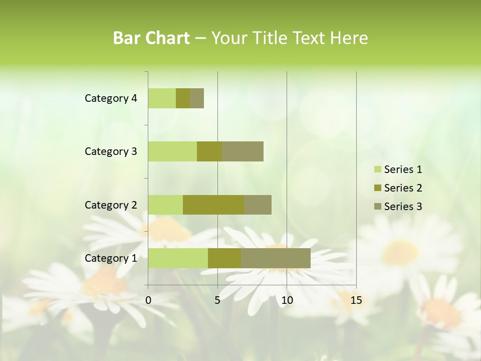 Lawn Foliage Bokeh PowerPoint Template
