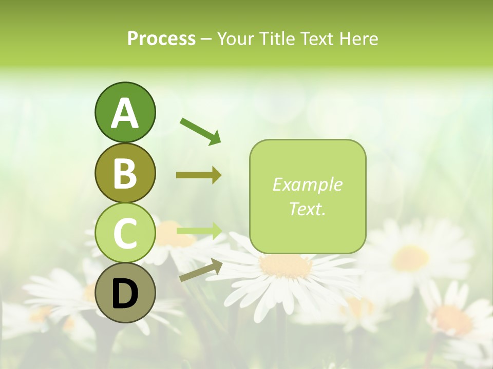 Lawn Foliage Bokeh PowerPoint Template