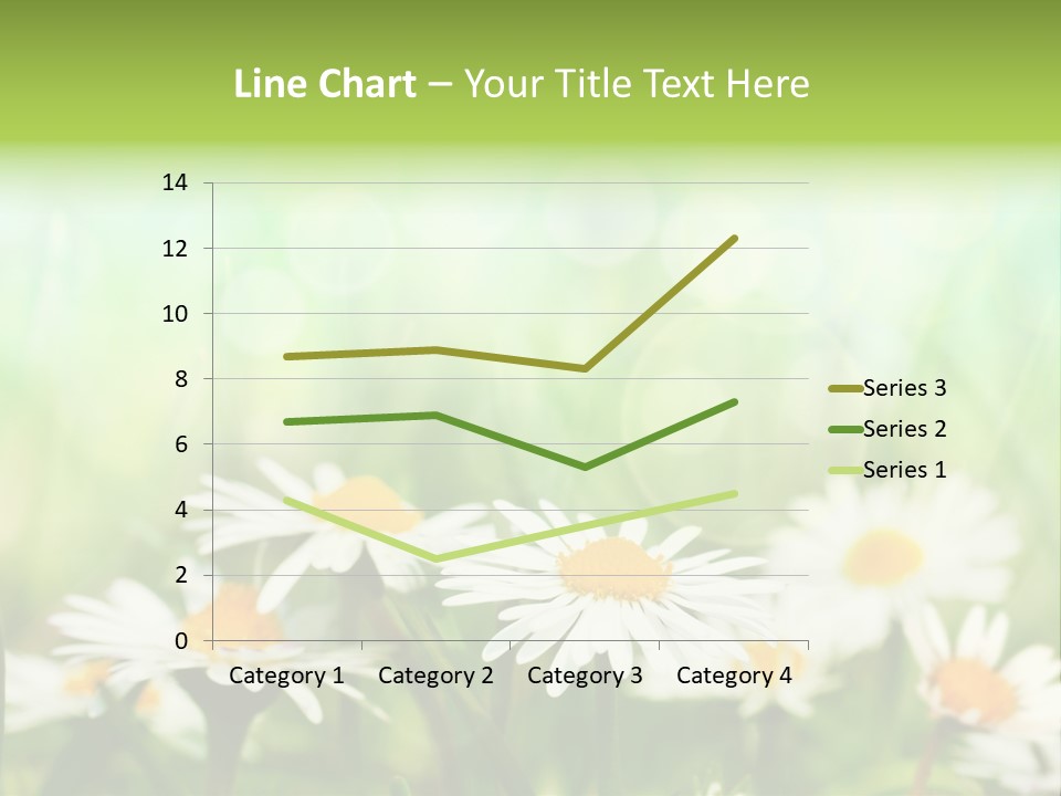 Lawn Foliage Bokeh PowerPoint Template