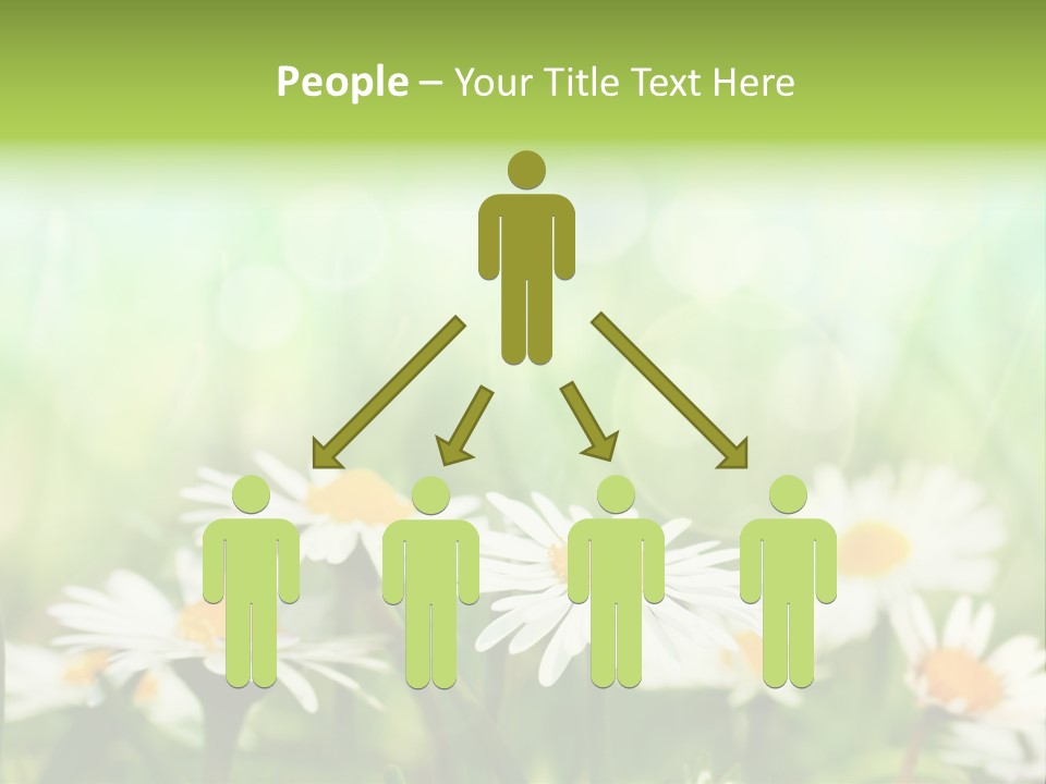 Lawn Foliage Bokeh PowerPoint Template