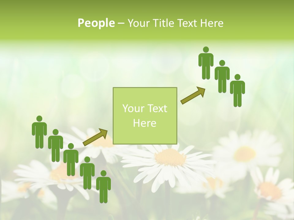 Lawn Foliage Bokeh PowerPoint Template