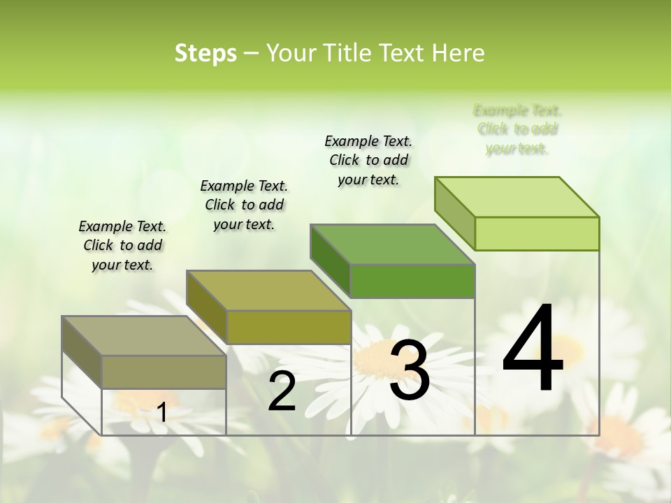Lawn Foliage Bokeh PowerPoint Template