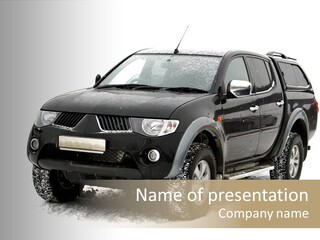 Cab Status Transport PowerPoint Template