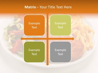 Dinner Dining Chop PowerPoint Template