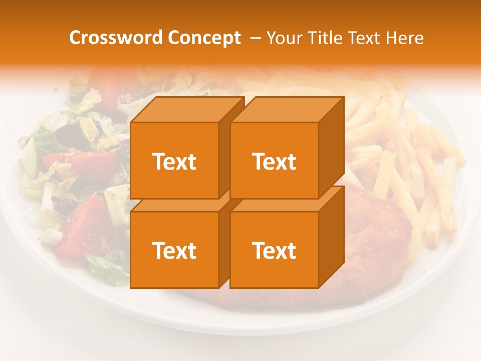 Dinner Dining Chop PowerPoint Template
