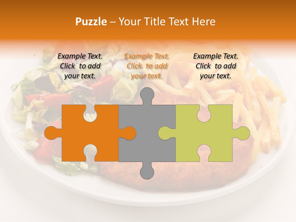 Dinner Dining Chop PowerPoint Template