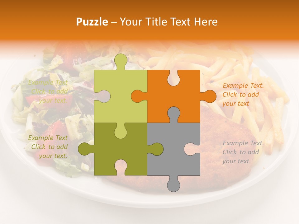 Dinner Dining Chop PowerPoint Template