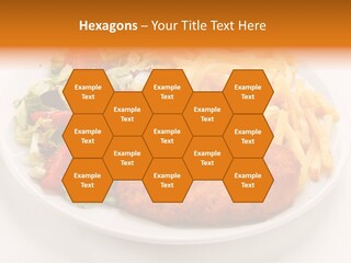 Dinner Dining Chop PowerPoint Template