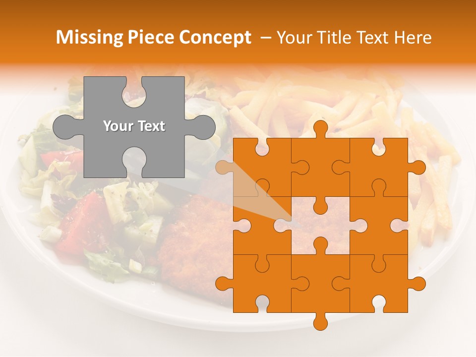 Dinner Dining Chop PowerPoint Template