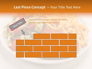 Dinner Dining Chop PowerPoint Template