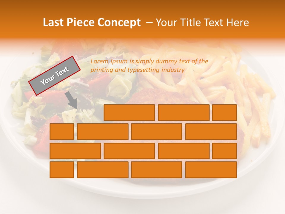 Dinner Dining Chop PowerPoint Template