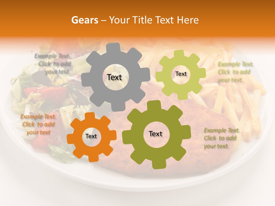 Dinner Dining Chop PowerPoint Template