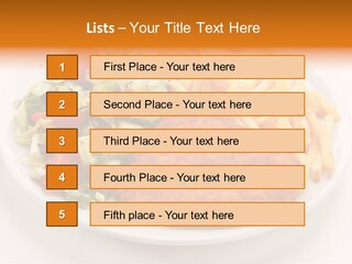 Dinner Dining Chop PowerPoint Template