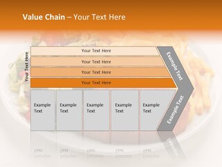 Dinner Dining Chop PowerPoint Template