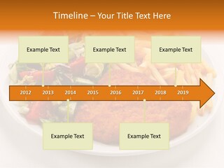 Dinner Dining Chop PowerPoint Template