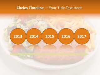 Dinner Dining Chop PowerPoint Template