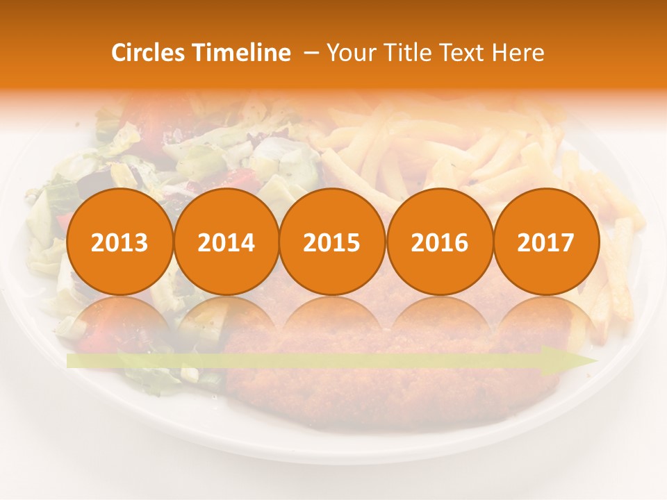 Dinner Dining Chop PowerPoint Template