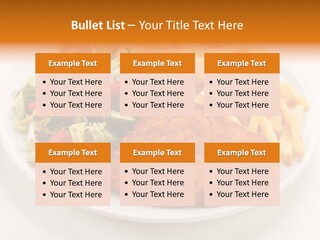 Dinner Dining Chop PowerPoint Template