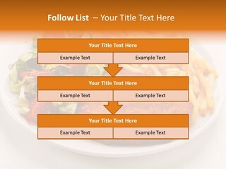 Dinner Dining Chop PowerPoint Template