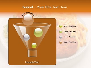 Dinner Dining Chop PowerPoint Template