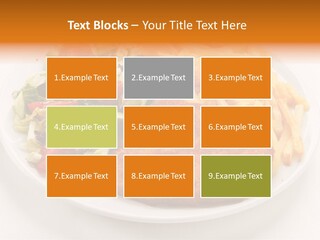 Dinner Dining Chop PowerPoint Template