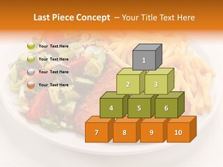 Dinner Dining Chop PowerPoint Template