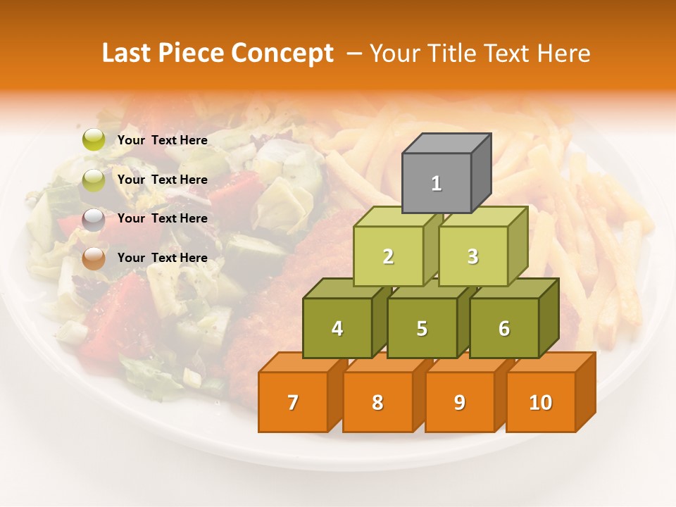 Dinner Dining Chop PowerPoint Template