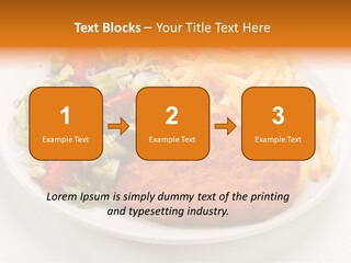 Dinner Dining Chop PowerPoint Template