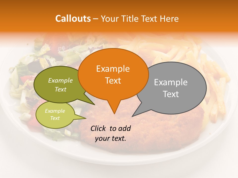 Dinner Dining Chop PowerPoint Template