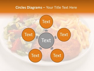 Dinner Dining Chop PowerPoint Template