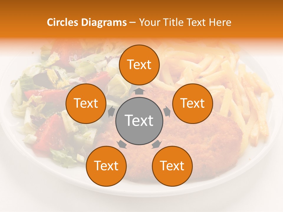 Dinner Dining Chop PowerPoint Template