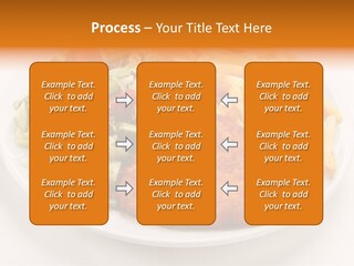 Dinner Dining Chop PowerPoint Template