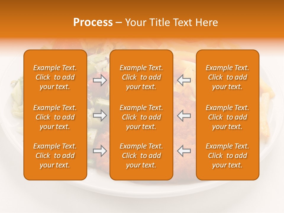 Dinner Dining Chop PowerPoint Template