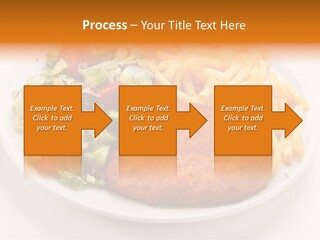 Dinner Dining Chop PowerPoint Template
